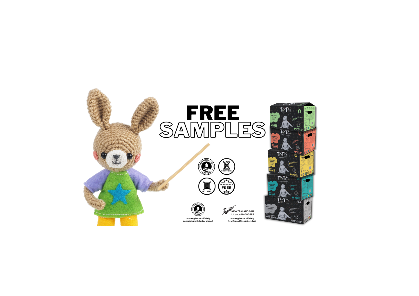 Toto Premium Nappies - Free Sample